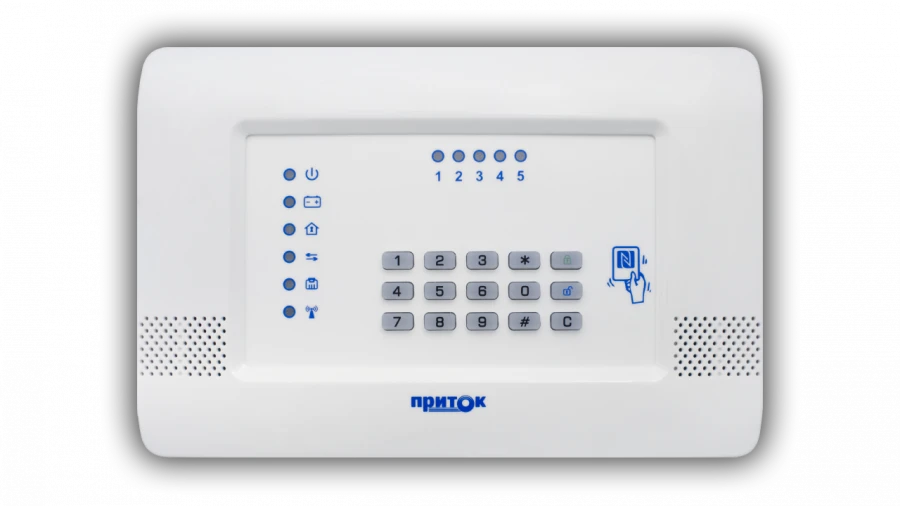 جهاز طرفي للكائنات لمراقبة الأمان - بريتوک-A-KOP-01 الإصدار 2 بدون مودم GSM