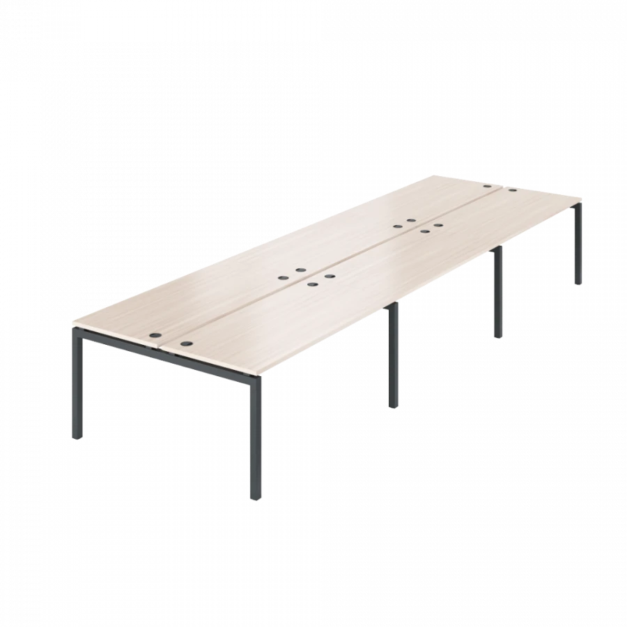 Double Bench for 6 Workstations AMB-004-6