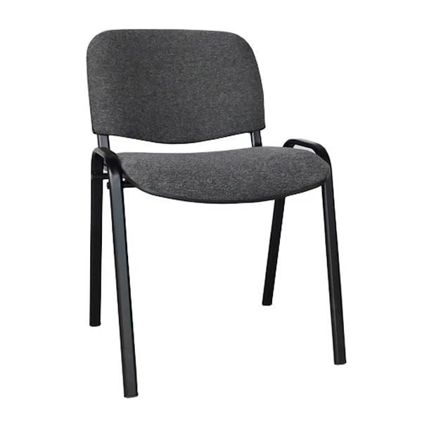 Metal Frame Chair with Upholstered Seat and Back
