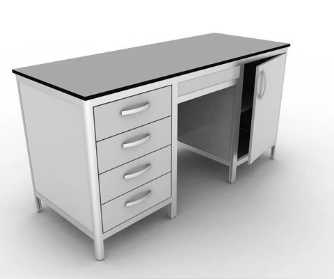 Medical Table with Four Drawers and Door (Model SL-007)