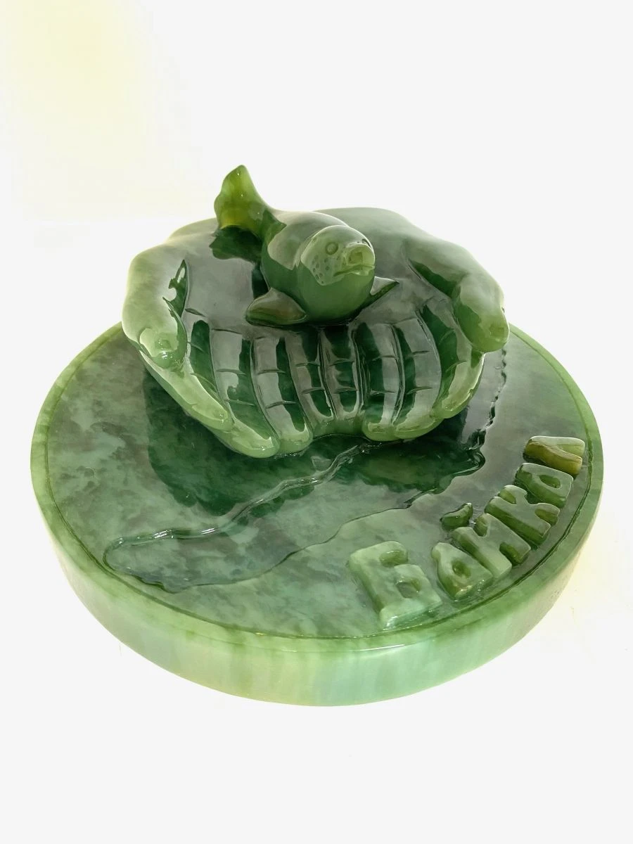 Handheld Nephrite Seal Souvenir