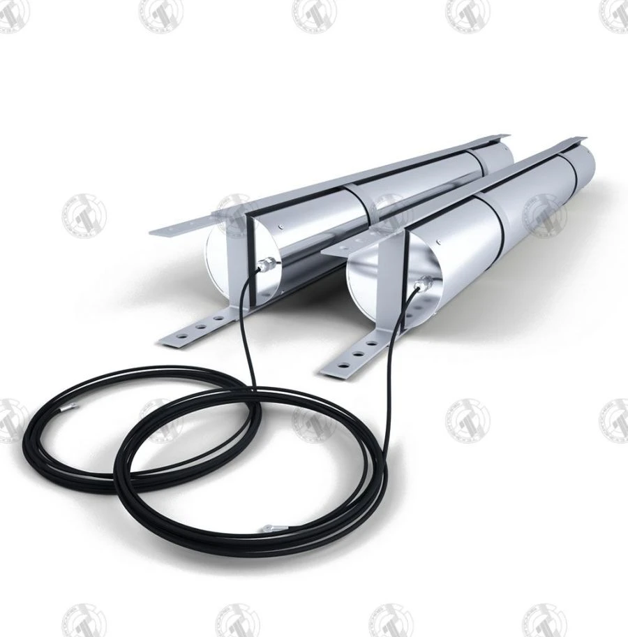 Titanium Anode Grounding Rods AZ-TES with MMO Coating, 32mm Diameter, Complete Set