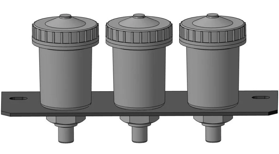 Hydraulic Reservoir Block EDCG 078.000-01
