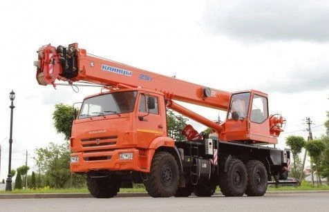 Truck Crane KS-55713-5K-3 with 25t Capacity