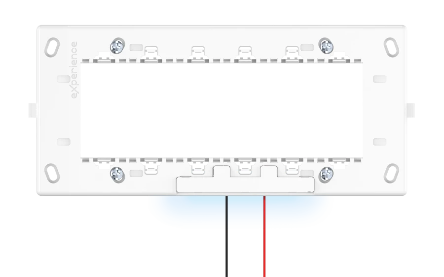 CADUCEUS ALING Experience Mounting Frame with Blue LED Backlight, 6M, Screw Fixing, Art. 71306.5