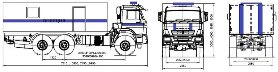 سيارات خاصة لأغراض العمليات - موديل 1714-0000010-KL1