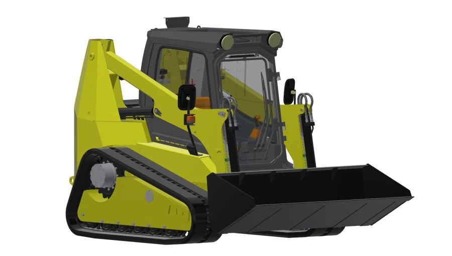 اللودر الصغير الأمامي العالمي مع دوران ANT 1200.29.01.01