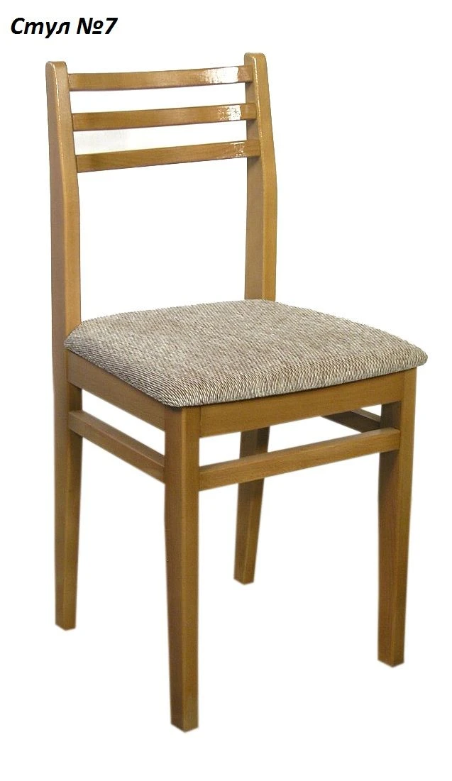كرسي بإطار خشبي رقم 7