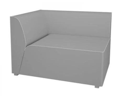 Modular Sofa with Wooden Frame - Space Model