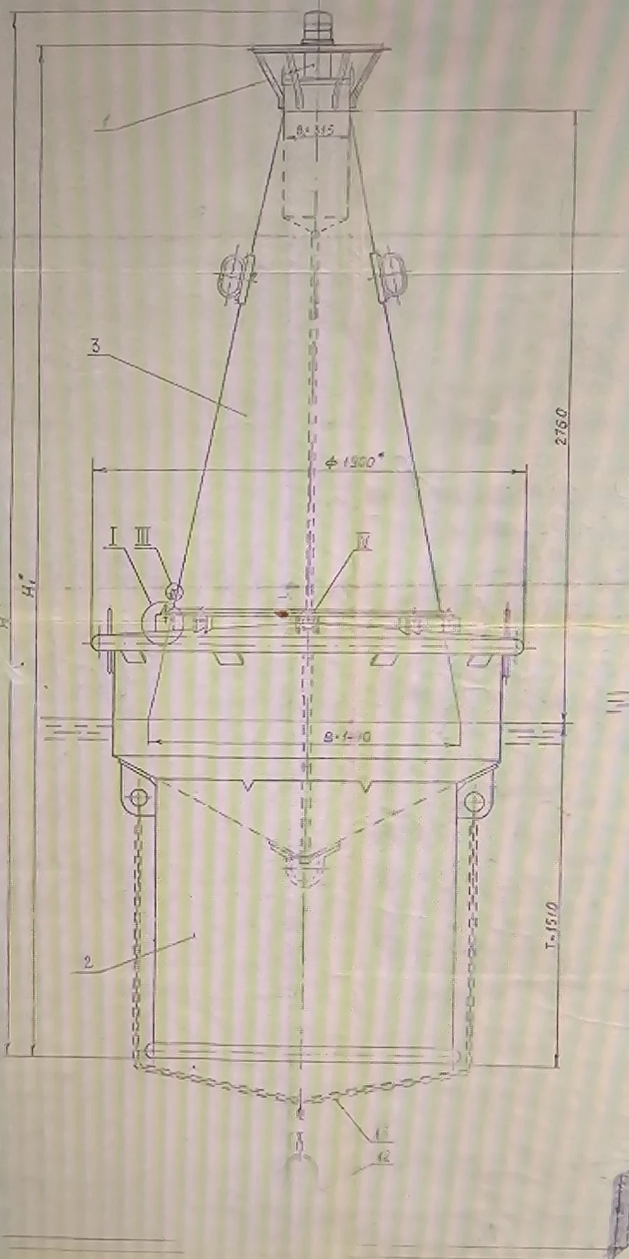 علامة الملاحة العائمة النوع 1 و 2، 6 أنواع مختلفة
