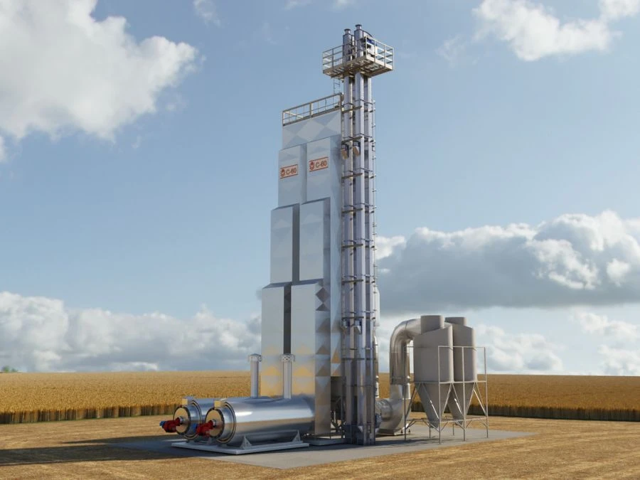 Modular Grain Dryer C-60 "Standard" with Indirect Heating
