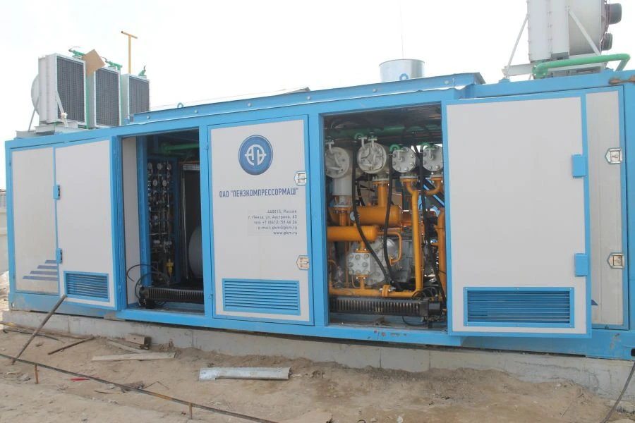 وحدة تعبئة الغاز المضغوط (MKZ) لمحطات السيارات