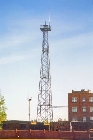 Steel Narrow-Base Lightning Rods for Protection