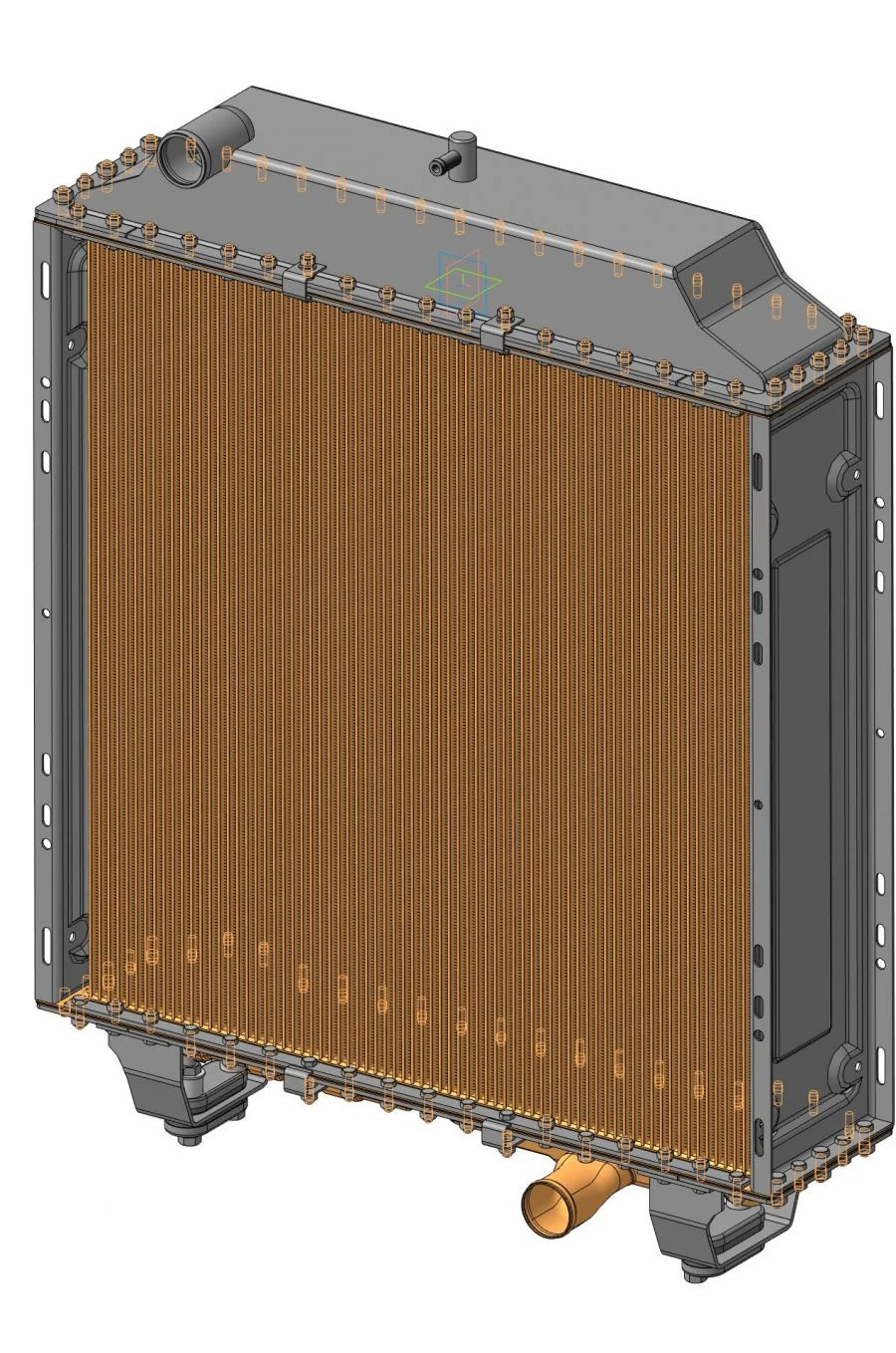 Water Radiator for Internal Combustion Engine 3522.1301.015-30