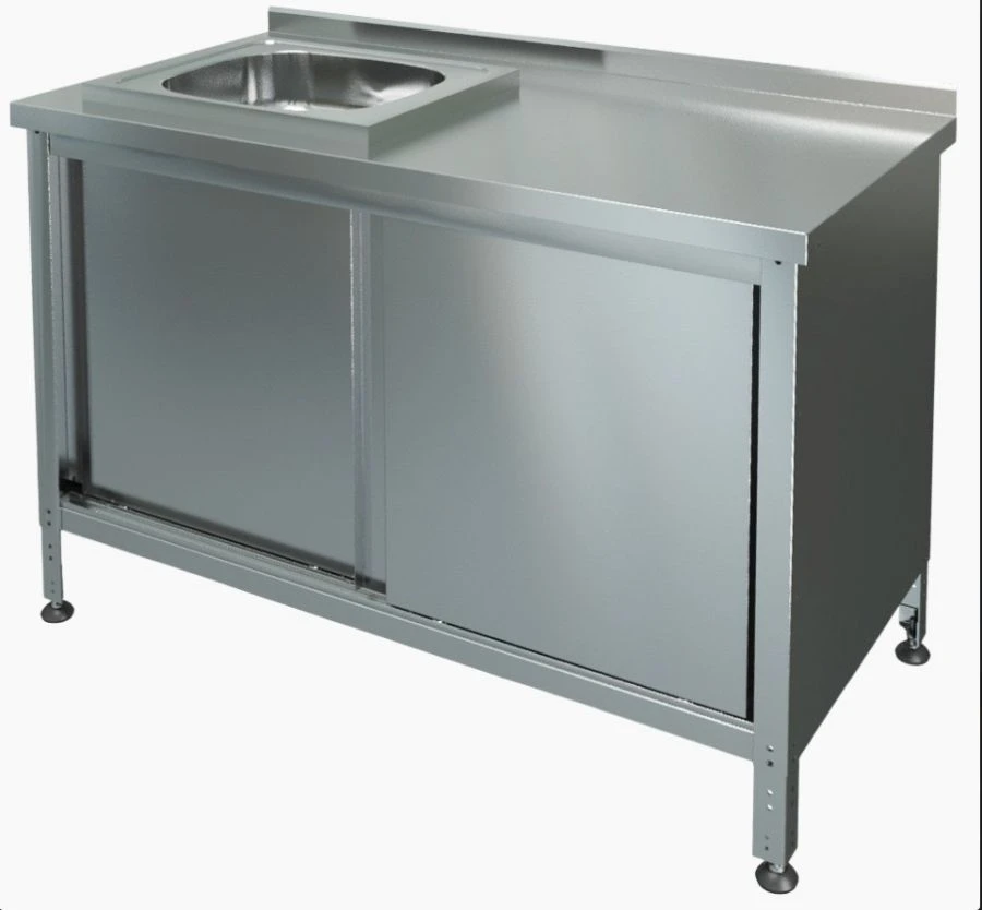 Food Preparation Table with Sink STKML-1-1200x700