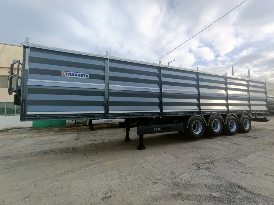 Side Tipper Semi-Trailer 5529T1 for Agricultural Cargo