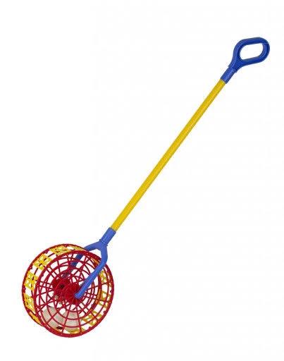 Drum-Shaped Push Toy "Rattle" No. 2