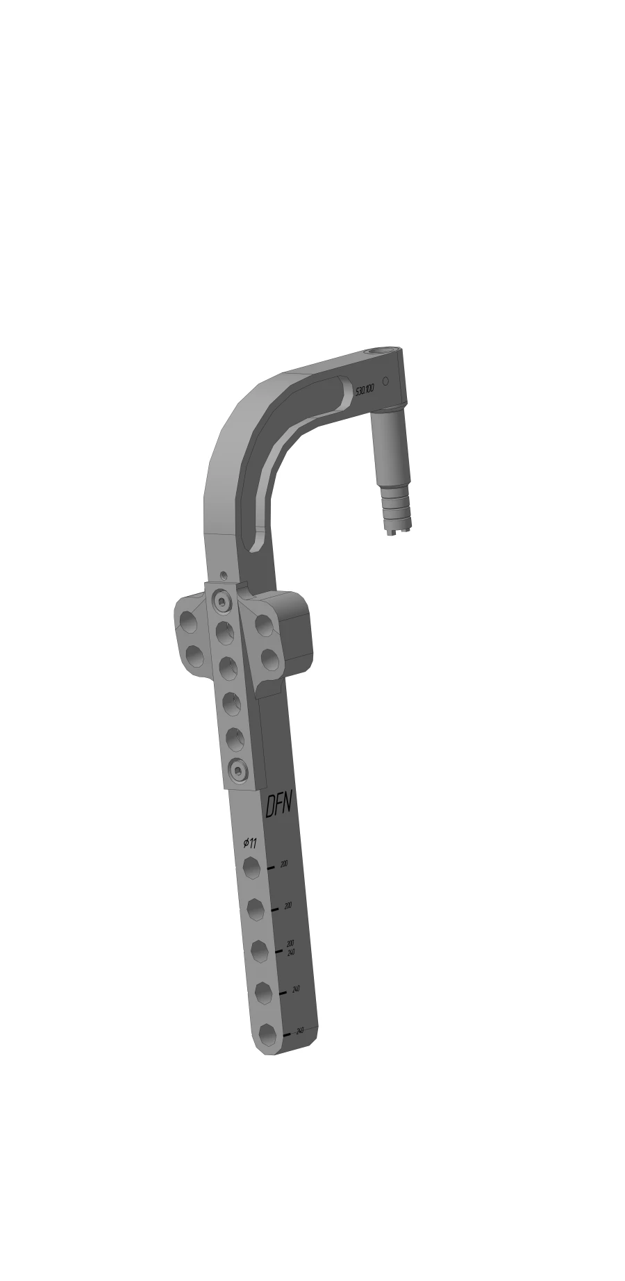 دليل الفخذ الداني للتثبيت النخاعي، رقم 530.100