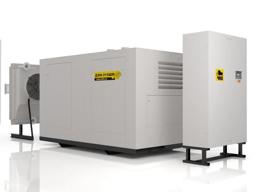 وحدة الضاغط اللولبي عالية الكفاءة ДЭН-315ШМ