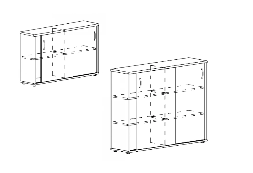 Sliding Wardrobe Set for Modern Interiors - A4 Series