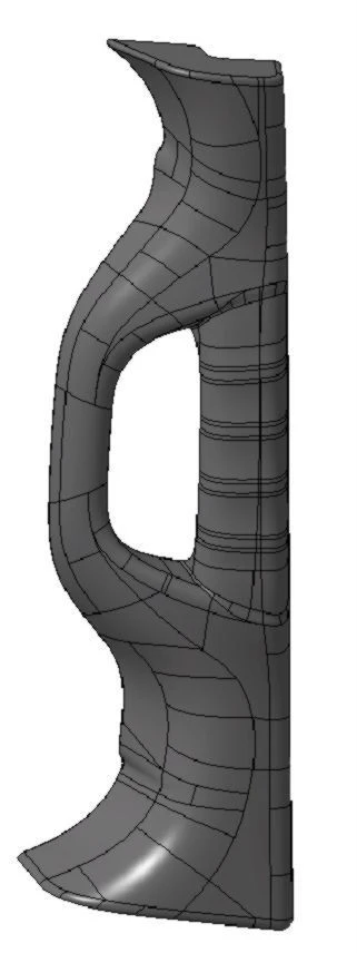 Left Stand Handle for Vehicles M1 and N1 - 1683950781