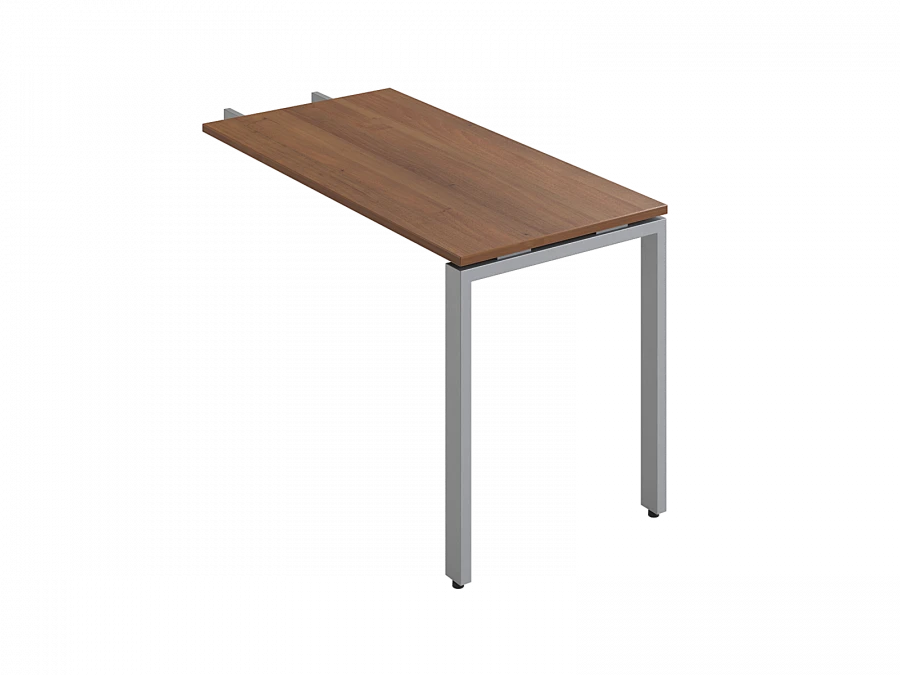 Metal Frame Briefing Table with Laminate Top