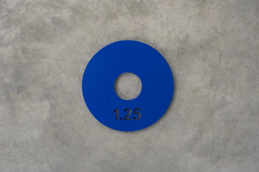 قرص تدريب فولاذي 1.25 كجم