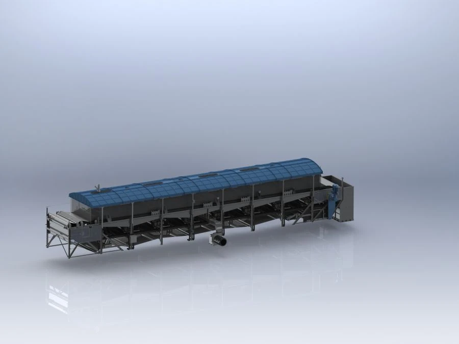 فلتر فراغ حزامي أفقي 3F65 للتصفية الصناعية