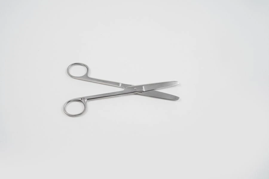Surgical Scissors Straight Blunt Tip 170mm Model VZ-N-6