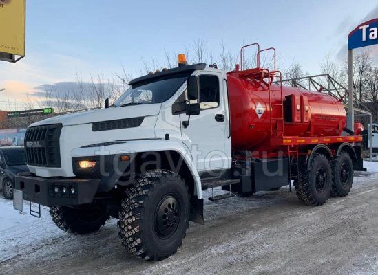 Oil and Gas Condensate Collection Machine AKN Type 56702 Model 567526 on Ural 4320-1951-40 Chassis