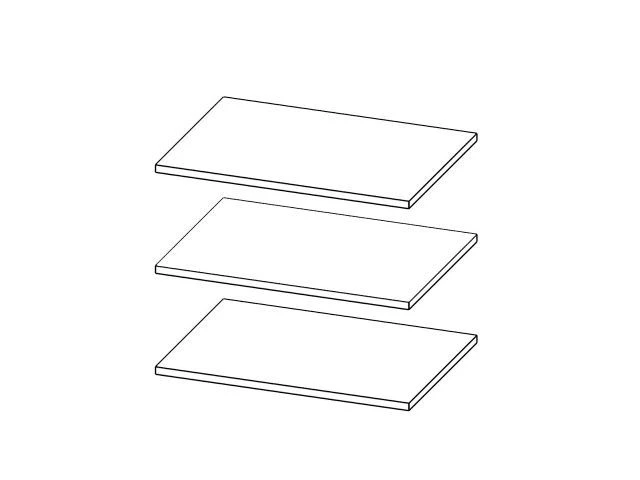 High-Quality Shelves for Cabinets Model P 01