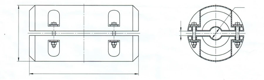 عوامة إشارة CPF 065 لخطوط الأنابيب البلاستيكية بقطر 65 مم