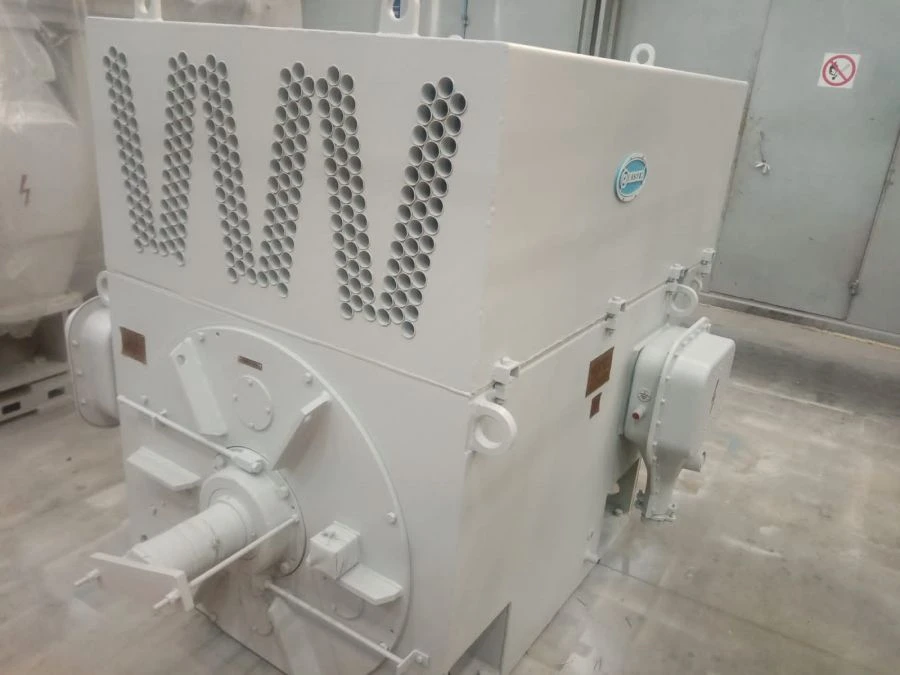 Asynchronous Three-Phase Electric Motor 2ADO1 500-6000-6U1M for Primorskaya GRES Block No. 3