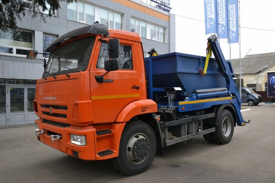 Special Platform with Loading and Unloading Equipment (Bunkervoz, Containervoz) Type 67060, Mod 67060W