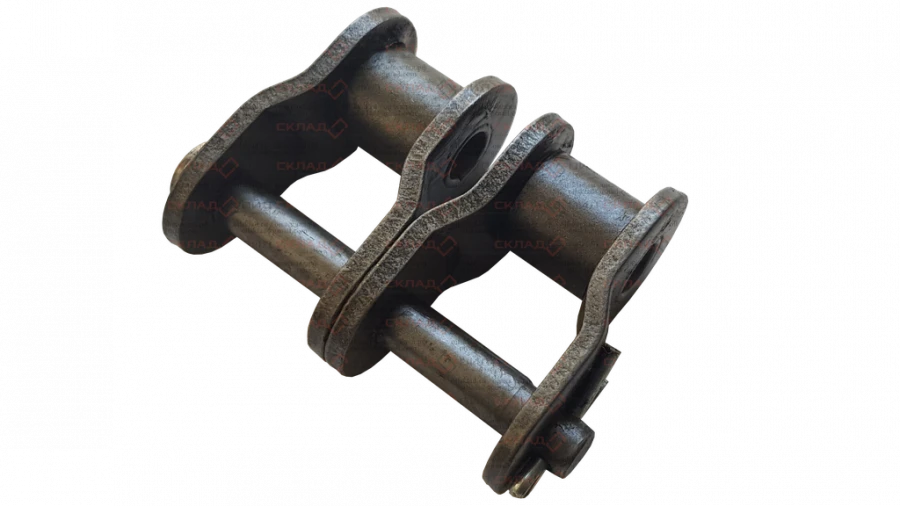 Transition Link for Double Row Roller Chain OL-140-2