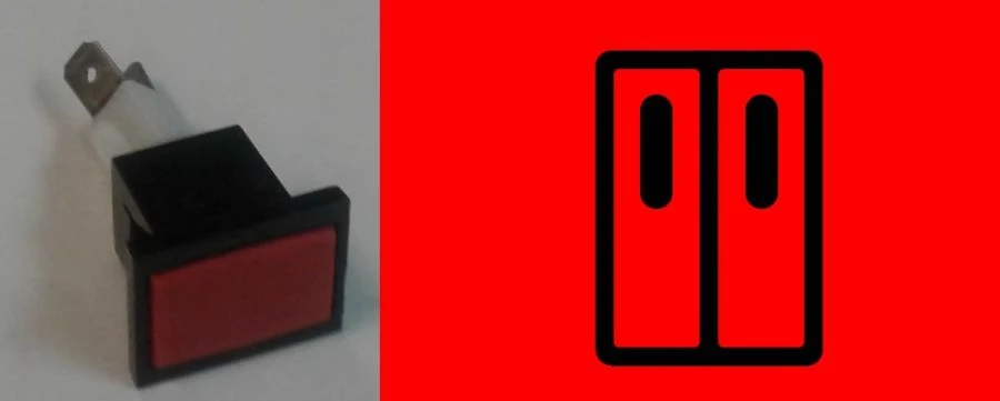 Door Open Signal Lamp 2212.3803-36