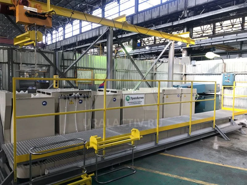 خطوط معالجة السطح للتجهيز الكيميائي والكهربائي