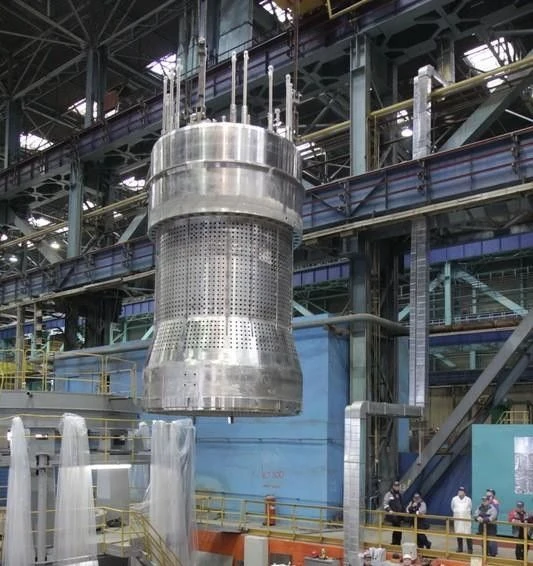 Protective Pipe Block for Nuclear Power Plants - Welded Metal Structure