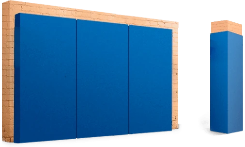 Wall Protector for Athlete Safety - Standard Size 1x2m