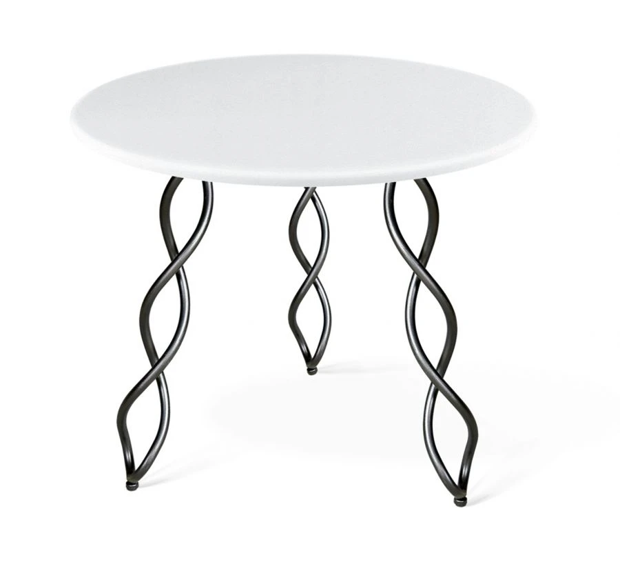 Sheffilton SHT-TU17/80 MDF Table with Metal Base