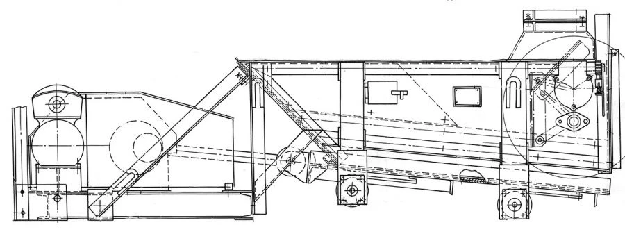 Vibrating Feeder for Uniform Bulk Material Distribution up to 1.2t/m3 PC-1.2-8