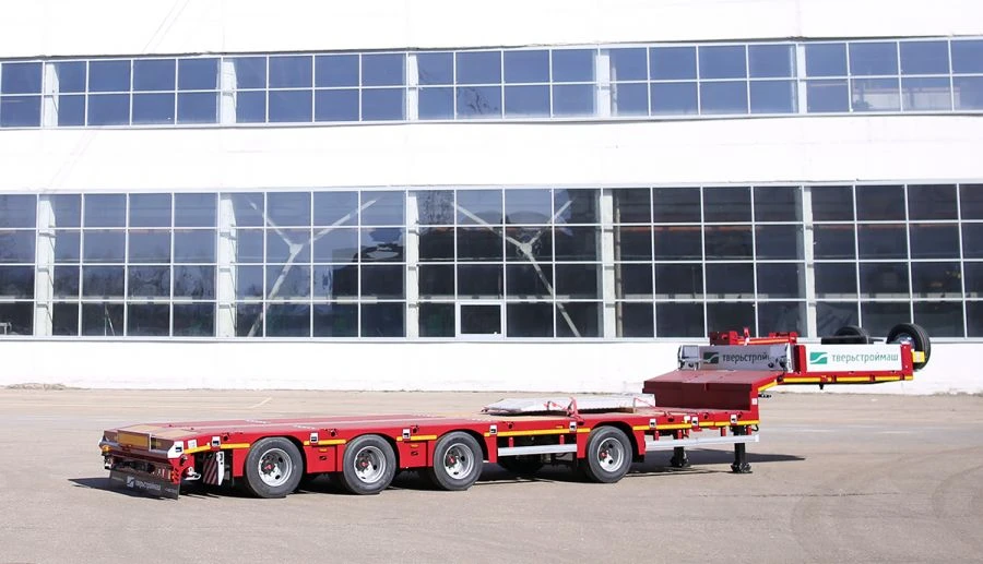 Specialized Semi-Trailer TverstroyMash 993941 F024 with Extendable Platform