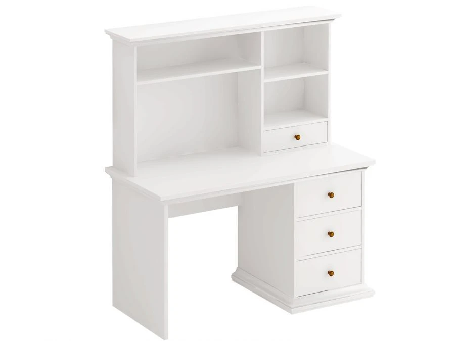 Desk with Overhead Unit - Customizable Design