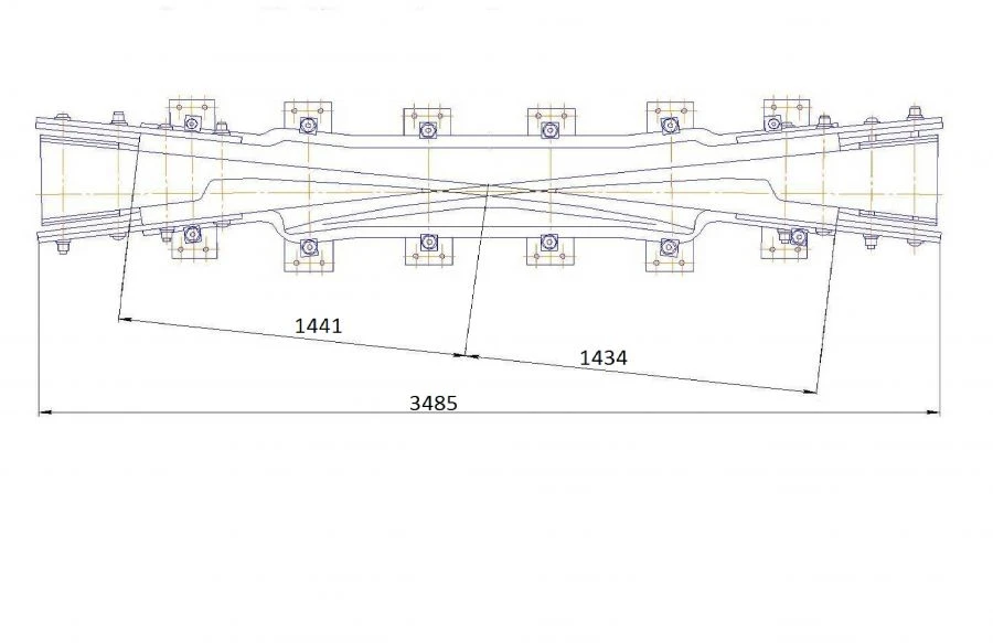 R50 Type Cross, Model 2/11, Project 1685.01.000
