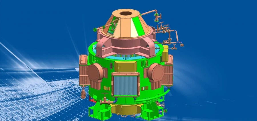 Vertical Asynchronous Motor for Hydraulic Pumps and Generators