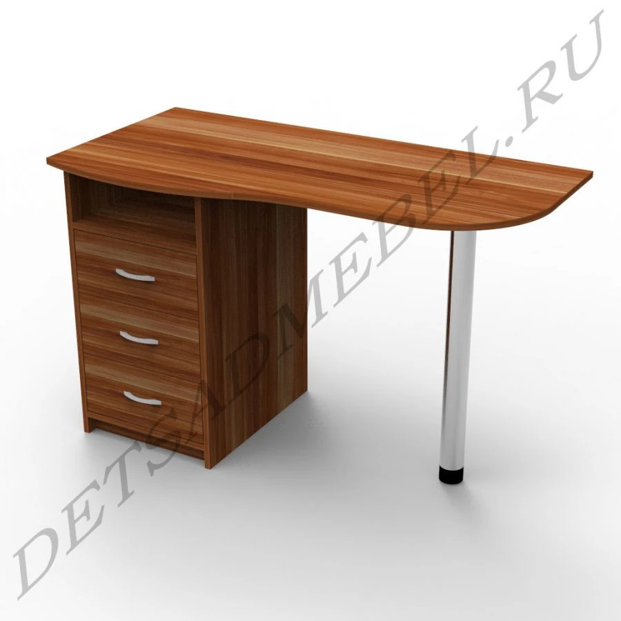 مكتب عمل مريح M3.2 مع خزانة ذات ثلاث أدراج