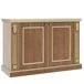 Vienna 2-Door Credenza with Decorative Elements