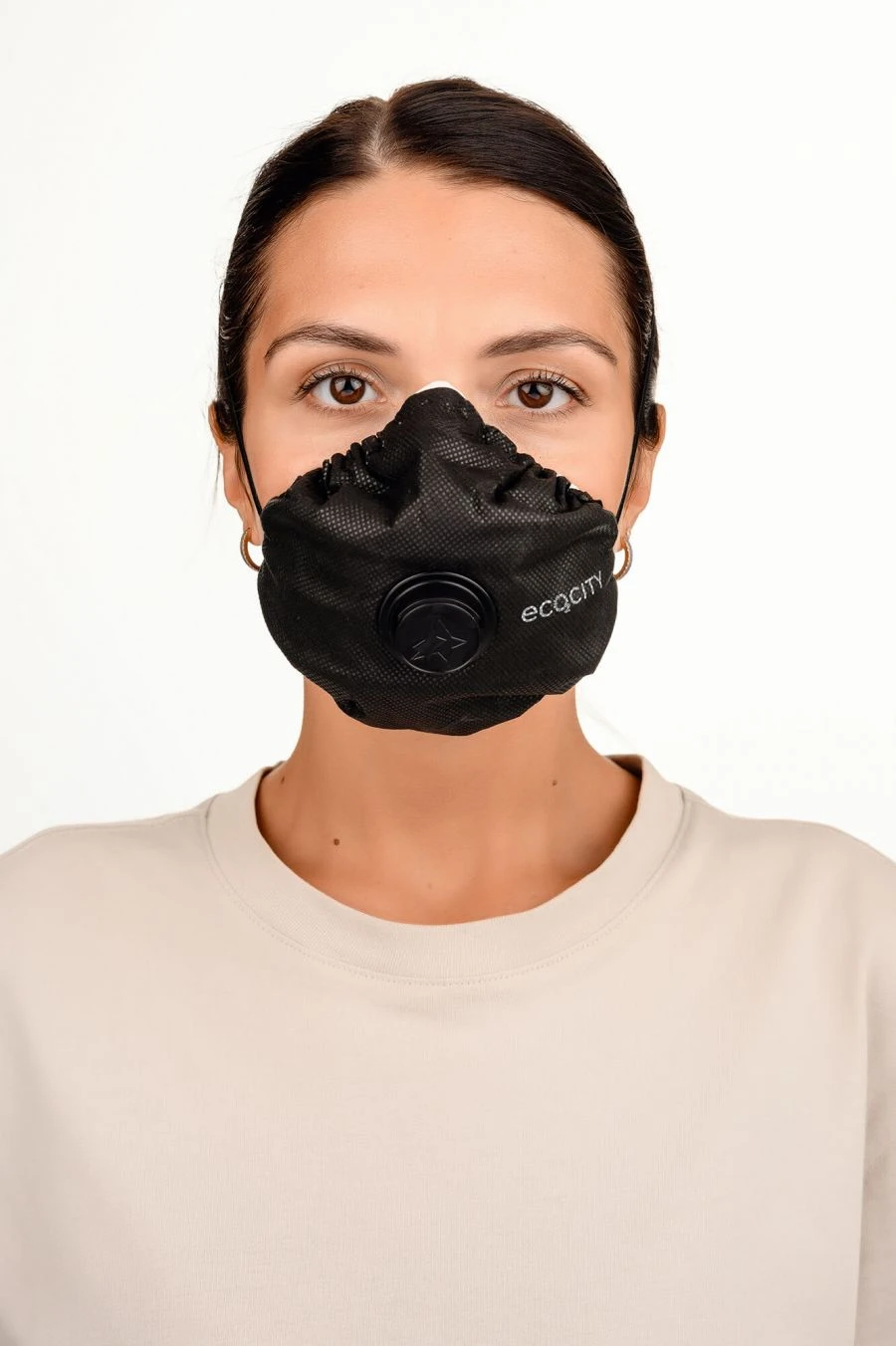 ECOCITY FFP3 R D Respirator - Protective Half-Mask with Filter