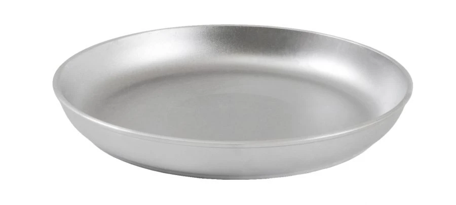 Aluminum Frying Pan 300/55mm (Uncoated) with Handles TM Kukmara