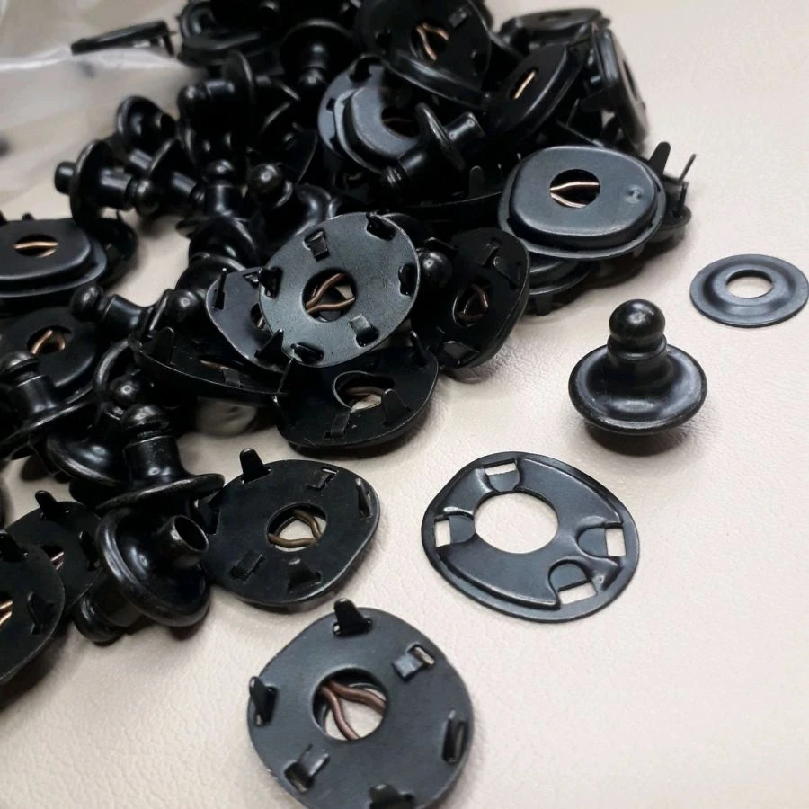 Turnstile Button with Locking Mechanism